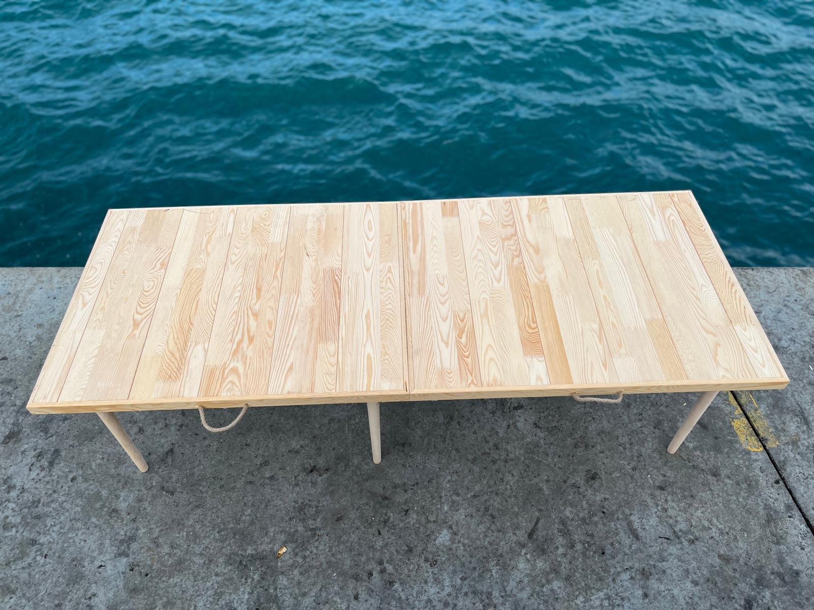 Foldable Wood Picnic Table,(28x71 H13-19) Boho Bride Party Decor table, Wooden table, Camp table, Portable Picnic table, Balcony table