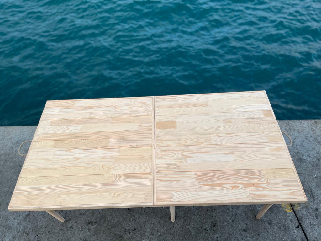 Foldable Wood  Table,Handmade picnic table,Boho Table,Bride Party Decor table, Wooden table,Camp table, Portable Picnic table, Balcony table