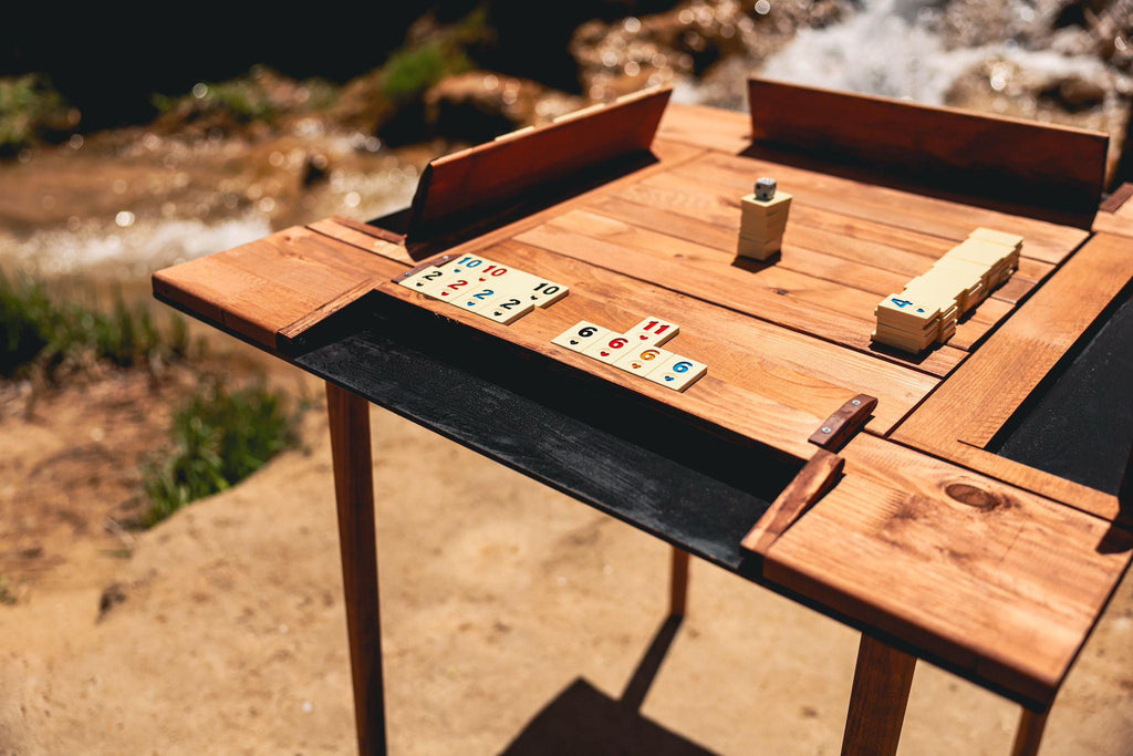 Wooden Family Game, Outdoor Foldable Game Table,Indoor Party Set,Party Game, Custom Board Game,Party Favor,Foldable Vamp Table, Picnic Table